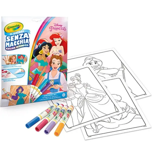 Crayola: Color Wonder Disney princeske brezmadežne pobarvanke slika 2
