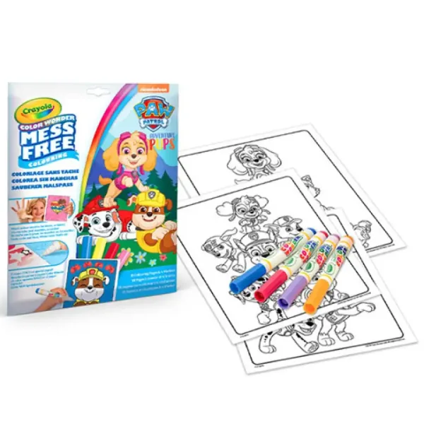 Crayola: Color Wonder Tačke na patrulji Pobarvanka brez packanja slika 2