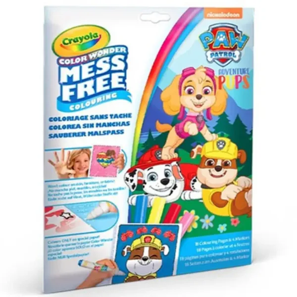 Crayola: Color Wonder Tačke na patrulji Pobarvanka brez packanja slika 1