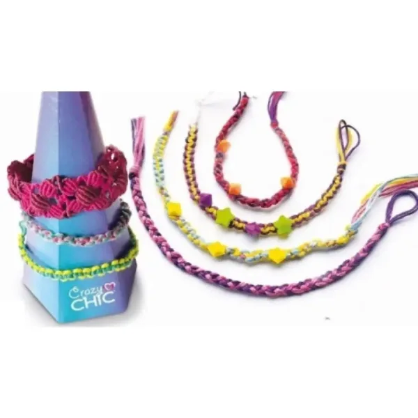 Crazy Chic: Set za izdelavo zapestnic prijateljstva - Clementoni slika 2