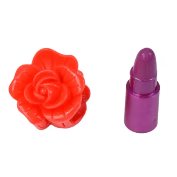 Cute Girl: Set za ličenje s paleto ličil v obliki rože in metulja in dodatki slika 4