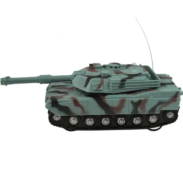 Daljinsko upravljani RC tank s kamuflažnim vzorcem M1 Abrams s svetlobo in zvokom merilo 1/32 22 cm slika 2