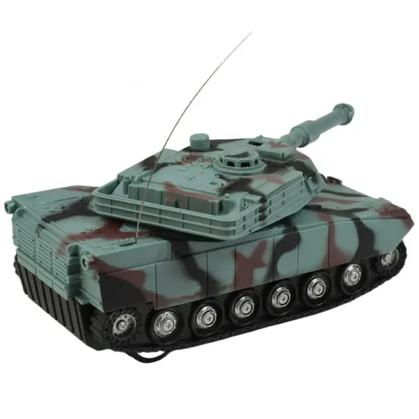 Daljinsko upravljani RC tank s kamuflažnim vzorcem M1 Abrams s svetlobo in zvokom merilo 1/32 22 cm slika 3