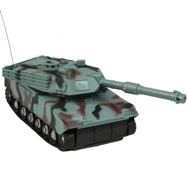 Daljinsko upravljani RC tank s kamuflažnim vzorcem M1 Abrams s svetlobo in zvokom merilo 1/32 22 cm slika 4
