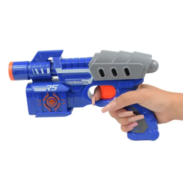 Dart Blaster: Ročno orožje za spužvaste naboje z dosegom 18 metrov 24 cm slika 3