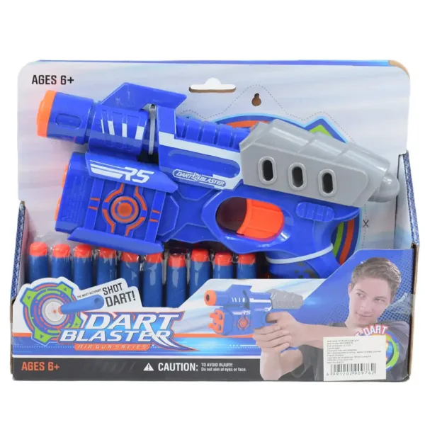 Dart Blaster: Ročno orožje za spužvaste naboje z dosegom 18 metrov 24 cm slika 6