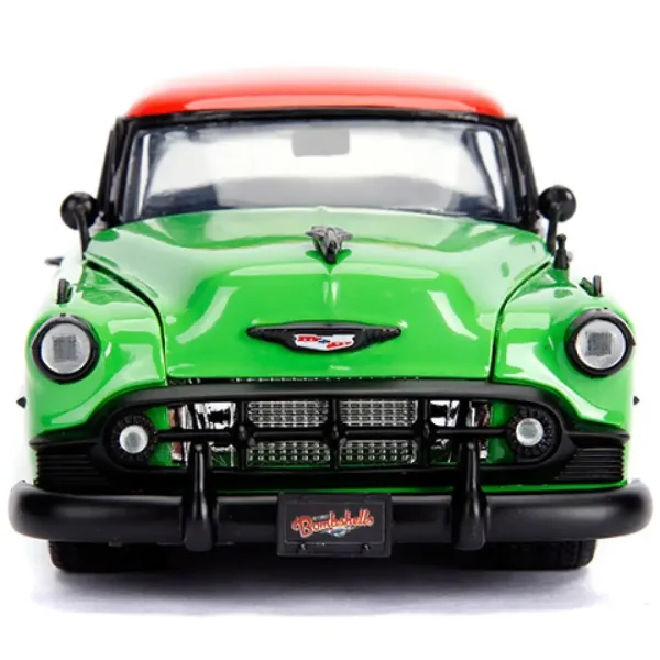 DC Comics: Figurica Strupena Ivy in kovinski model avtomobila 1953 Chevy Bel Air 1/24 - Simba Toys slika 4