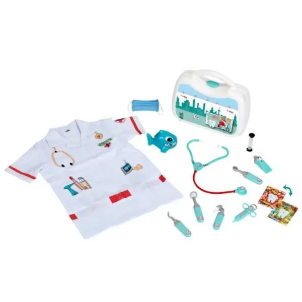 Deluxe set zobozdravniške zdravniške torbe z morskim psom slika 2