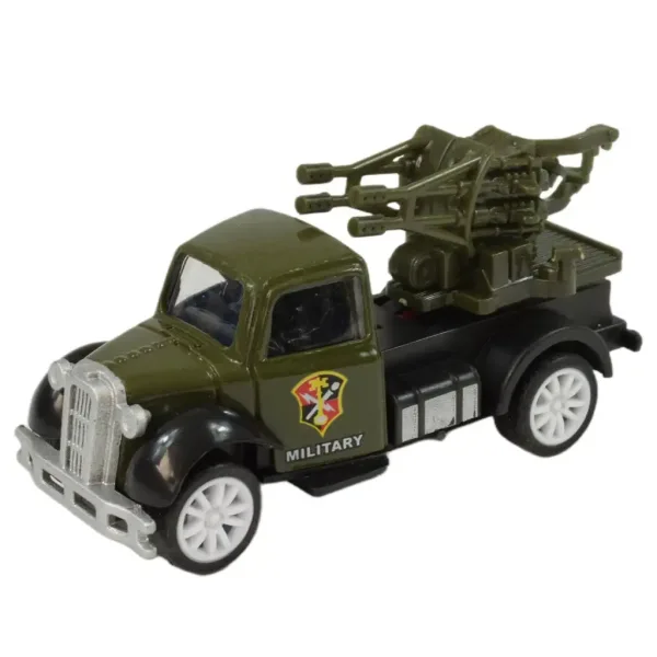 Die-Cast: Vojaški avtomobilček v več različicah s pogonom na vztrajnik 1/55 slika 2