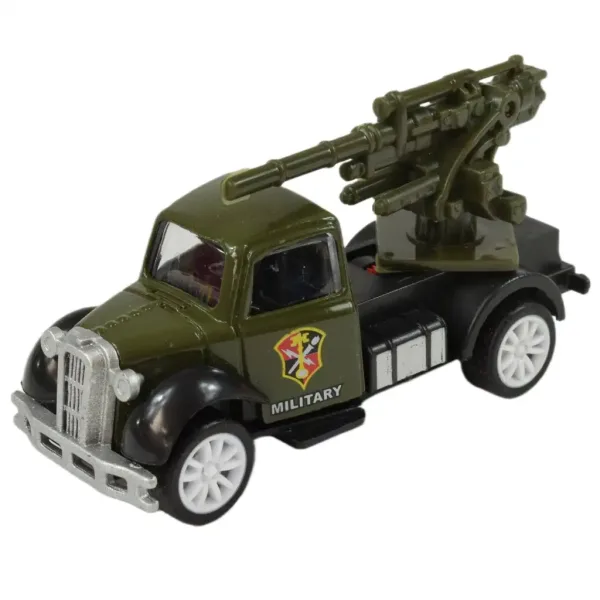 Die-Cast: Vojaški avtomobilček v več različicah s pogonom na vztrajnik 1/55 slika 4