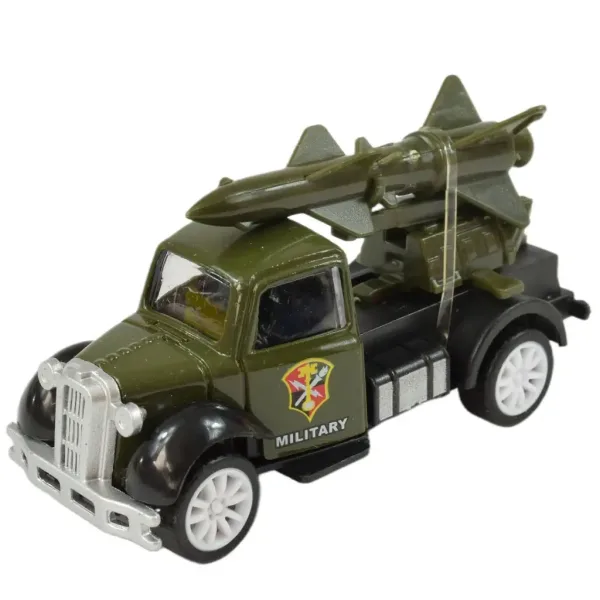Die-Cast: Vojaški avtomobilček v več različicah s pogonom na vztrajnik 1/55 slika 5