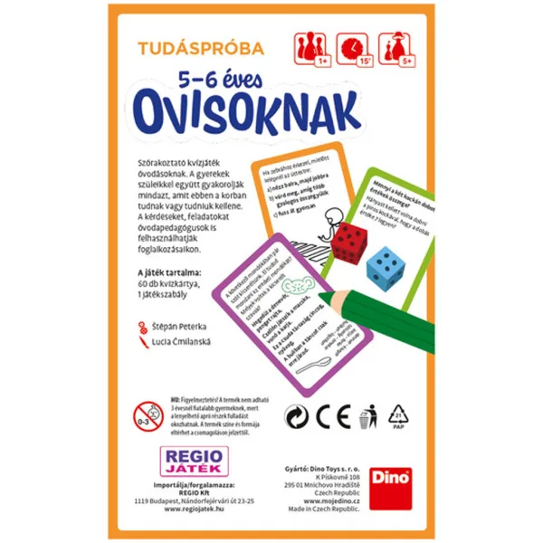 Dino: Preizkus znanja za otroke od 5 do 6 let slika 2