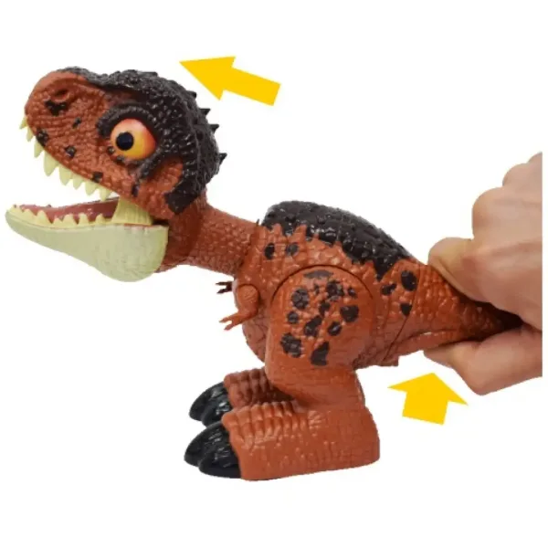 Dino World: Ljubki mladiček dinozavra Tiranozavra z zvočnimi učinki 25 cm slika 4