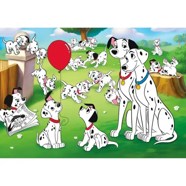 Disney klasiki: 101 Dalmatinčkov 24 delni maxi supercolor puzzle - Clementoni slika 2