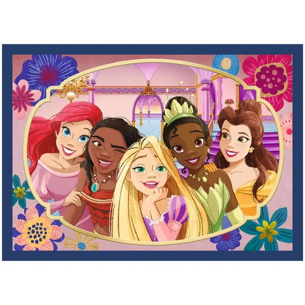 Disney Princeske - 4 v 1 puzzle 4 x 88 kosov - Trefl slika 2