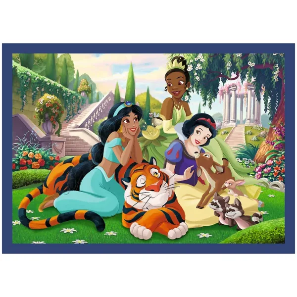 Disney Princeske - 4 v 1 puzzle 4 x 88 kosov - Trefl slika 3