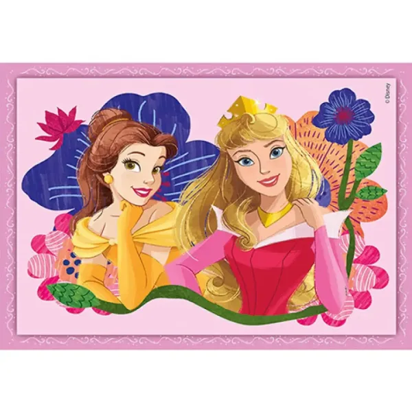 Disney princeske 4 v 1 sestavljanka - Clementoni slika 3