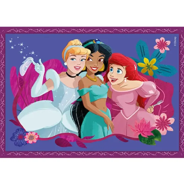 Disney princeske 4 v 1 sestavljanka - Clementoni slika 5