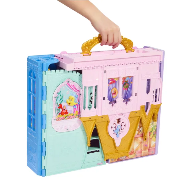 Disney Princeske Grad Zlati Lasje z Lutko - Mattel slika 6