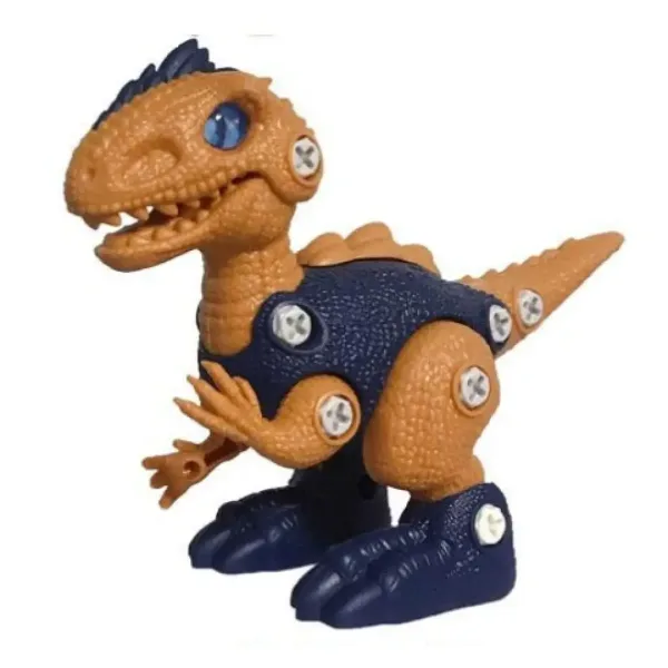 DIY Velociraptor figurica dinozavra z vijačenjem slika 2