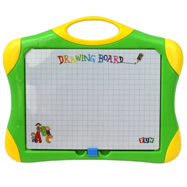 Drawing Board: Večnamenska magnetna risalna tabla s flomastrom in črtami 30 x 24 cm slika 3