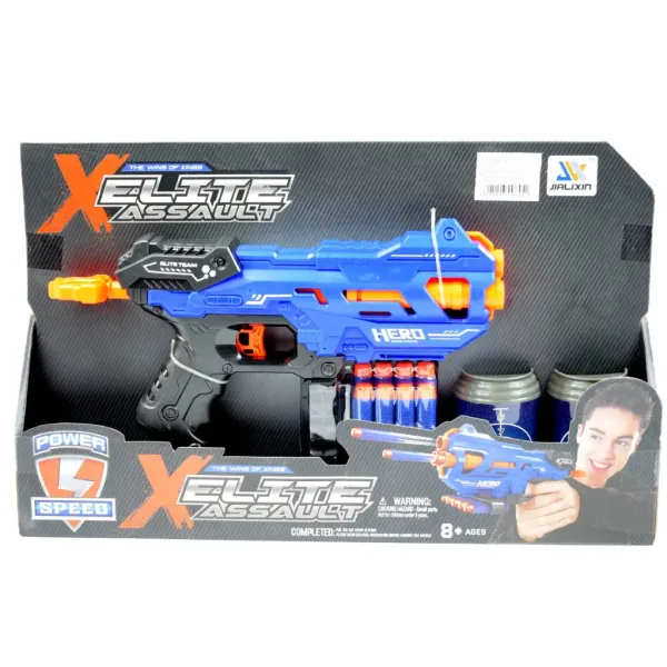 Elite Assault: Orožje za spužvaste naboje set z naboji 29 x 15 cm slika 4