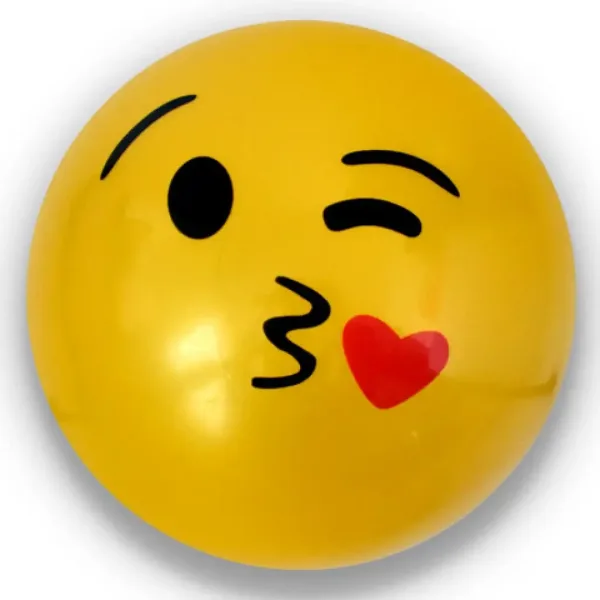 Emoji gumijasta žoga v več različicah 23 cm slika 2
