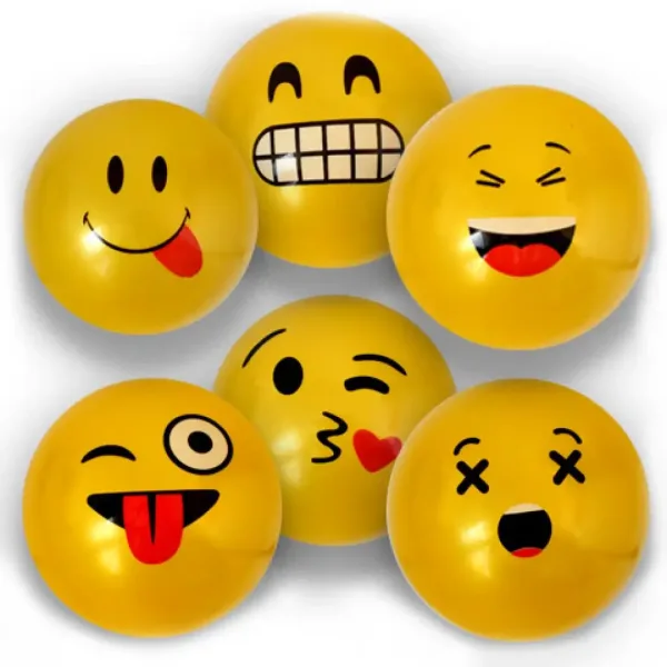 Emoji gumijasta žoga v več različicah 23 cm slika 7