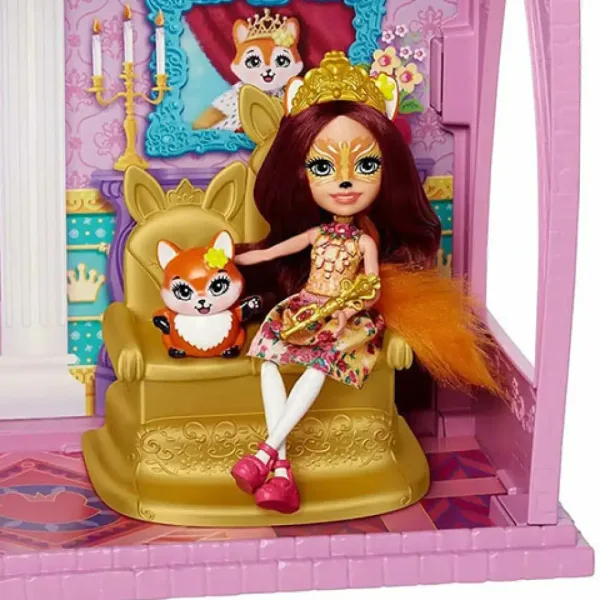 Enchantimals: Kraljevska palača z lutko Felicity Fox - Mattel slika 3