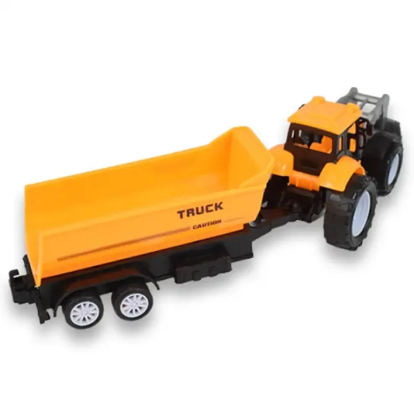 Engineering Truck: 2-delni set delovnih strojev s traktorji, prikolico in dletom slika 5