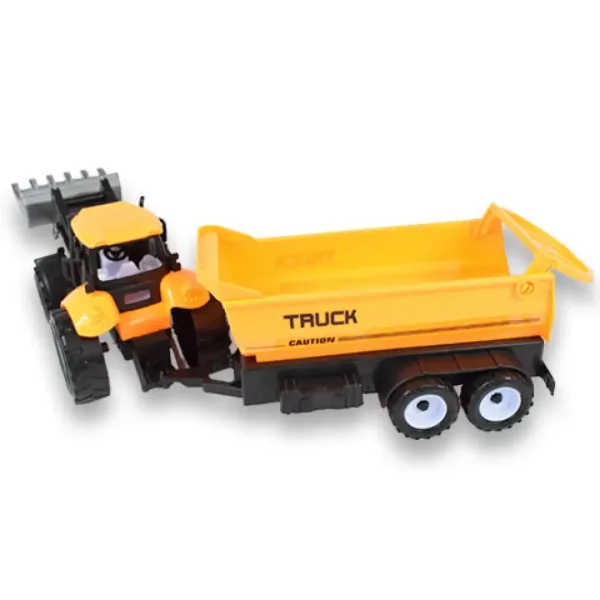 Engineering Truck: Traktorski delovni stroj bager s prikolico 45 cm slika 3