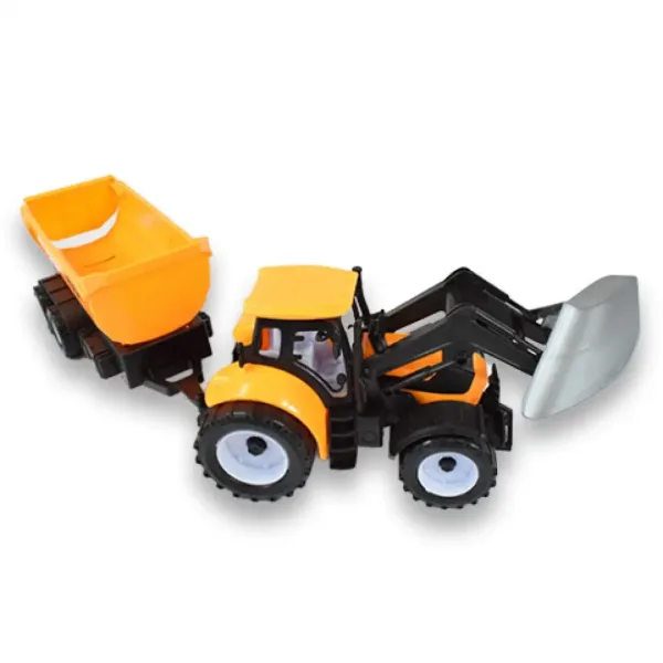 Engineering Truck: Traktorski delovni stroj bager s prikolico 45 cm slika 4