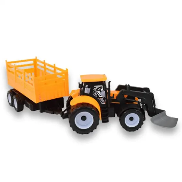 Engineering Truck: Traktorski delovni stroj rovokopač z dvoosno prikolico 45 cm slika 3