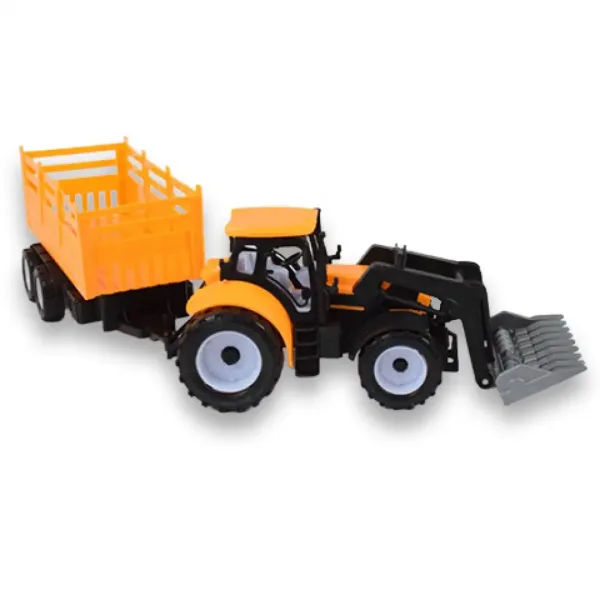 Engineering Truck: Traktorski delovni stroj rovokopač z dvoosno prikolico 45 cm slika 4