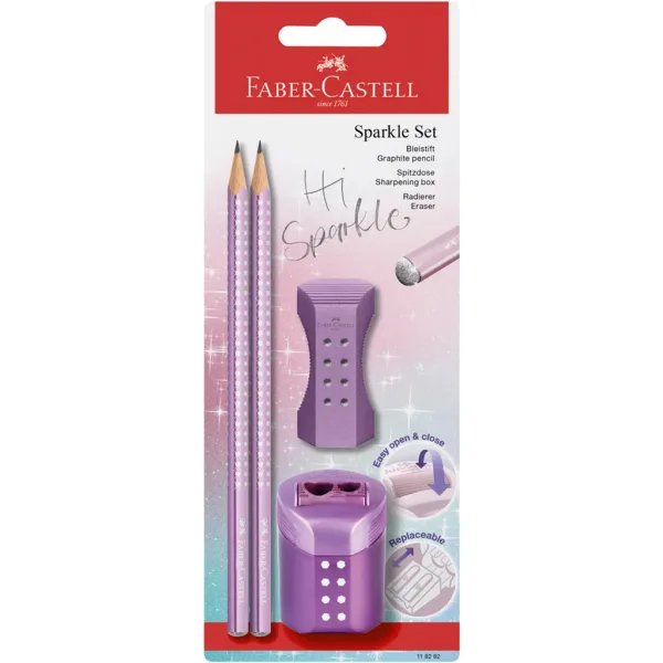 Faber-Castell: SPARKLE 4-delni set pisalnih potrebščin v več različicah 1-del slika 3