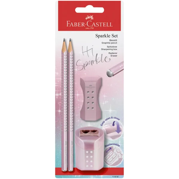 Faber-Castell: SPARKLE 4-delni set pisalnih potrebščin v več različicah 1-del slika 4