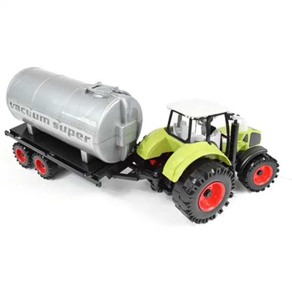 Farm Truck Series: Rdeči ali zeleni traktor s cisterno za vodo 46cm slika 10
