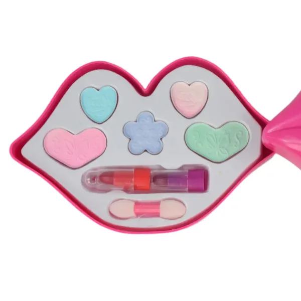 Fashion Make Up: Set palete ličil na dveh nivojih v obliki ust slika 5