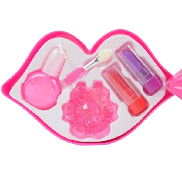 Fashion Make Up: Set palete ličil na treh nivojih v obliki ust slika 6