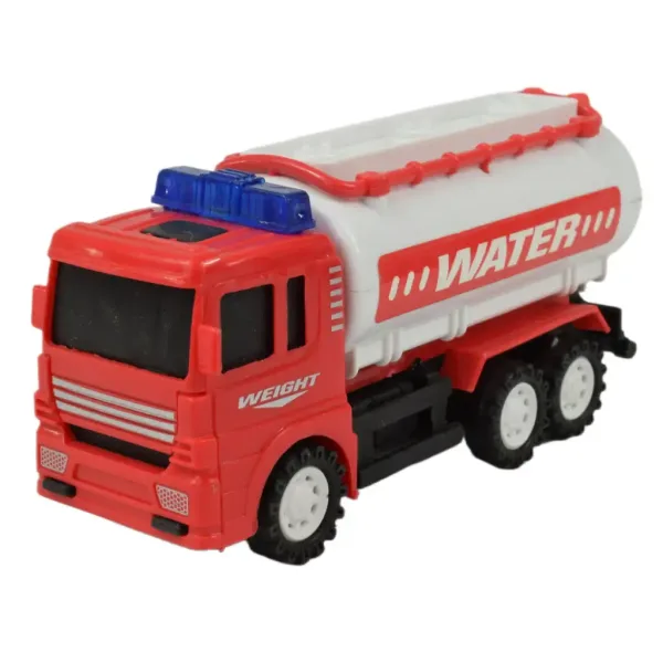 Fire Truck: Gasilski avtomobil na vztrajnik v več različicah 13 cm slika 6