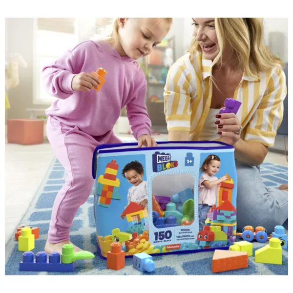 Fisher Price: Veliki komplet za gradnjo, 150 kosov – Mega Bloks slika 3