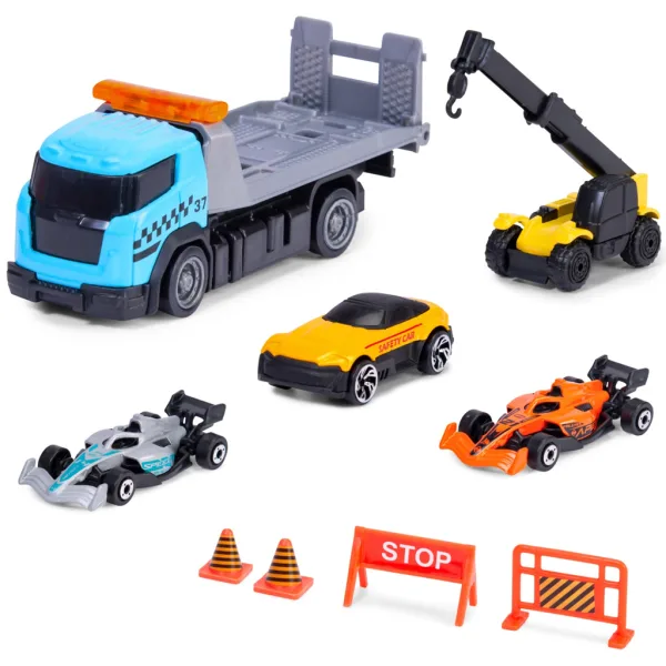 Formula Racer dirkalni avto set s prevoznim avtom v dveh različicah 1 kos – Dickie Toys slika 2