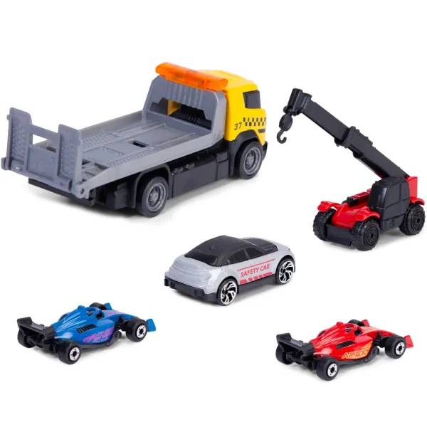 Formula Racer dirkalni avto set s prevoznim avtom v dveh različicah 1 kos – Dickie Toys slika 3