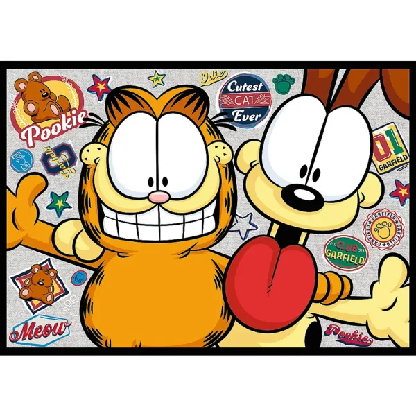 Garfieldove pustolovščine 4x250kosov puzzle - Trefl slika 3