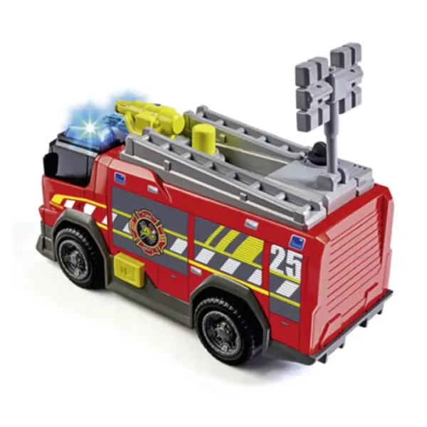 Gasilski avtomobil z brizgalno cevjo, z lučjo in zvoki 15cm - Dickie Toys slika 2