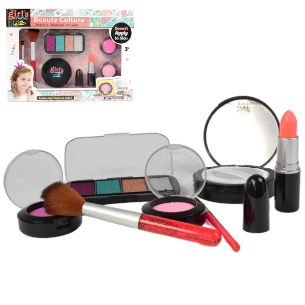 Girl's Creator: Realističen komplet za ličenje s šminko, ličili in čopiči slika 1