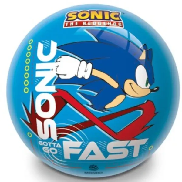 Gumijasta žoga Ježek Sonic Bio Ball 14 cm - Mondo Toys slika 2