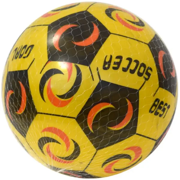 Gumijasta žoga z nogometnim motivom 23cm slika 4
