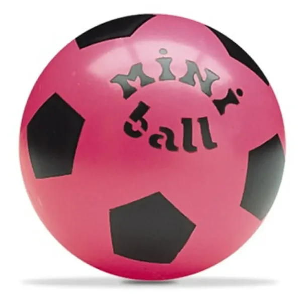 Gumijasta žoga z nogometnimi vzorci MiniBall  v več različicah 14cm slika 3