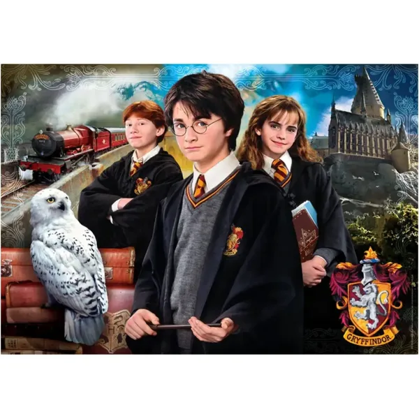 Harry Potter - Na vratih Hogwarts 1000 delni puzzle s posterjem - Clementoni slika 2